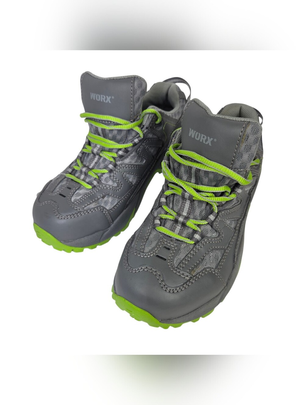 WORX EH Womens Work Shoes Worx 9306 STK#9306 Gray/Green Size 5M